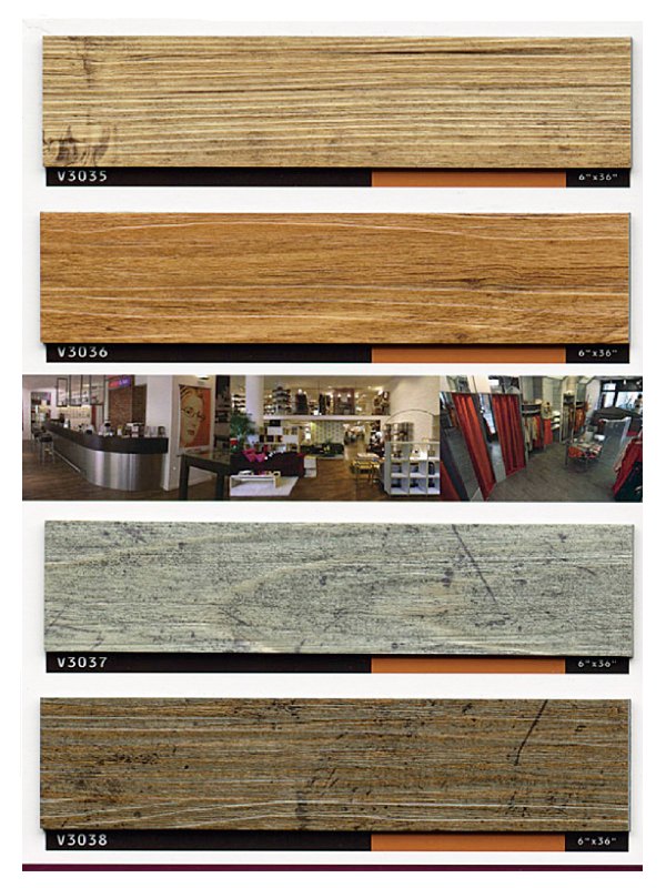 Rustic Wood Collection Vinyl Tiles